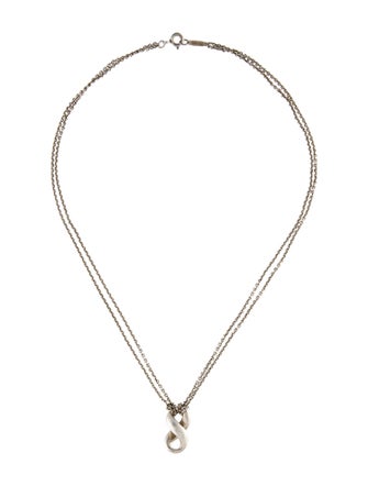 Tiffany & Co. Infinity Chain Pendant Necklace