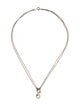 Tiffany & Co. Infinity Chain Pendant Necklace