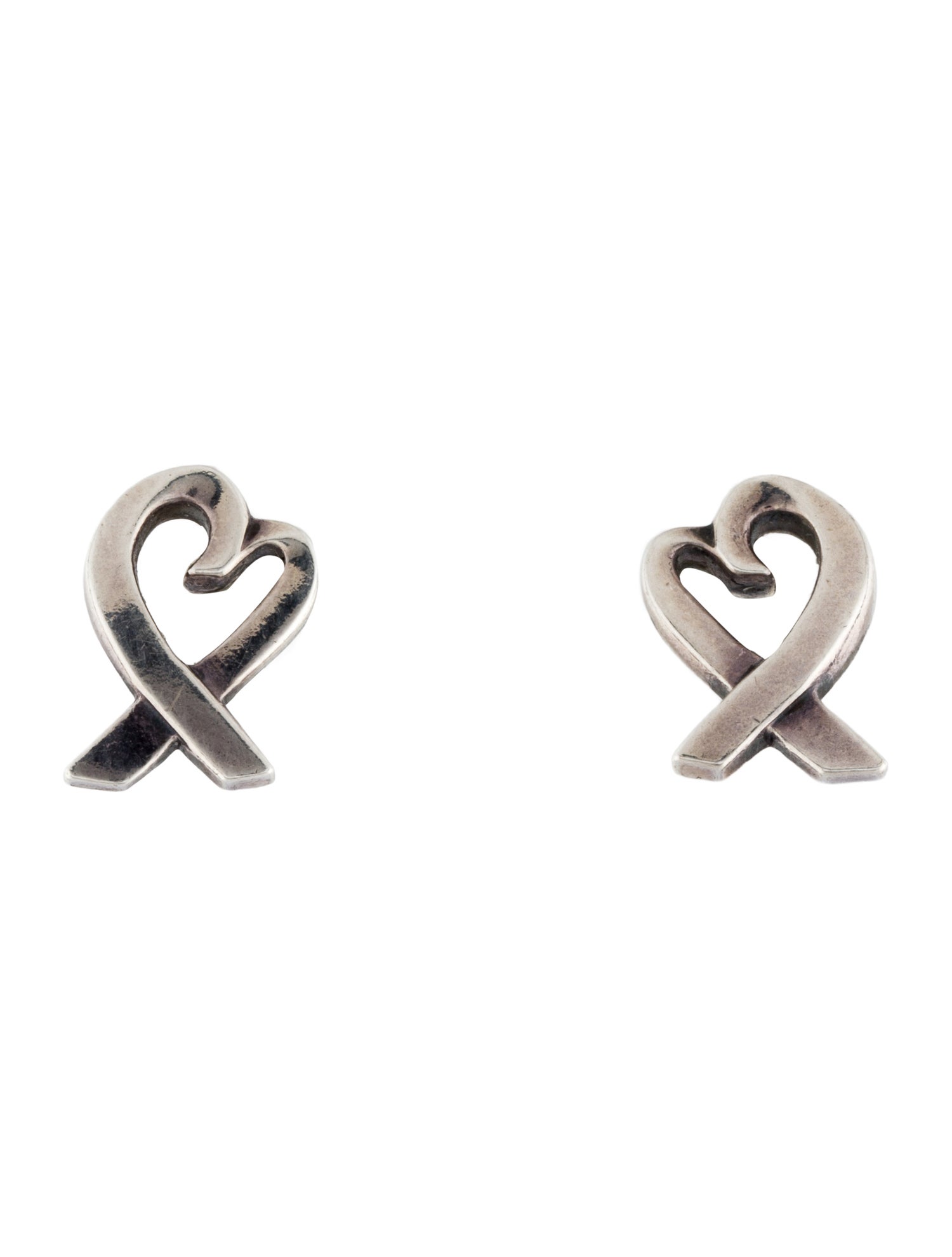Tiffany & Co. Loving Heart Stud Earrings