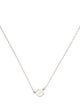 Tiffany & Co. Platinum Diamond by the Yard Single Diamond Pendant Necklace