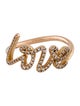 Tiffany & Co. 18K Diamond Graffiti Love Ring