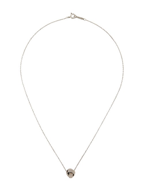 Tiffany & Co. Knot Pendant Necklace