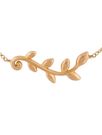 Tiffany & Co. 18K Olive Leaf Vine Link Bracelet