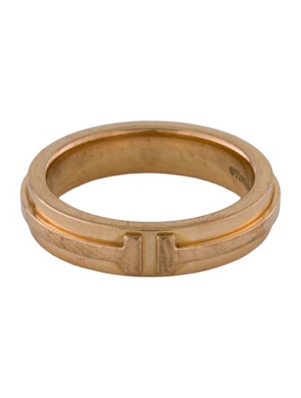 Tiffany & Co. 18K T Narrow Ring