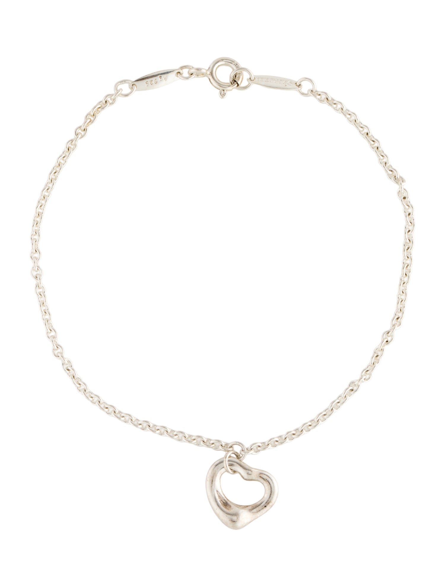 Tiffany & Co. Open Heart Bracelet