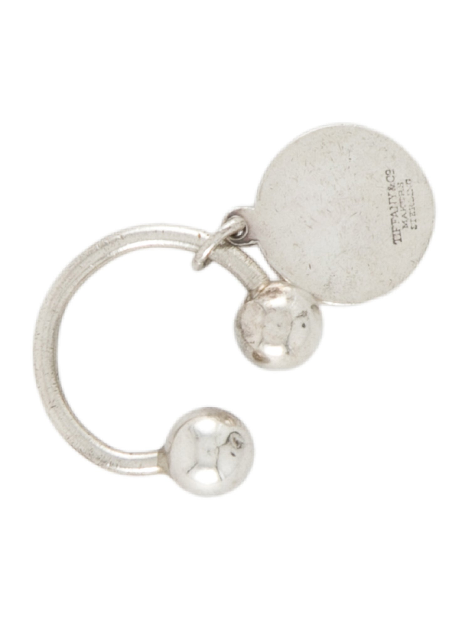 Tiffany & Co. Silver Key Ring