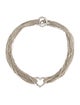 Tiffany & Co. Multistrand Heart Toggle Necklace