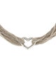 Tiffany & Co. Multistrand Heart Toggle Necklace