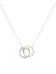 Tiffany & Co. 1837 Interlocking Circles Pendant Necklace