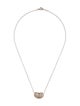 Tiffany & Co. Elsa Peretti Large Bean Pendant Necklace