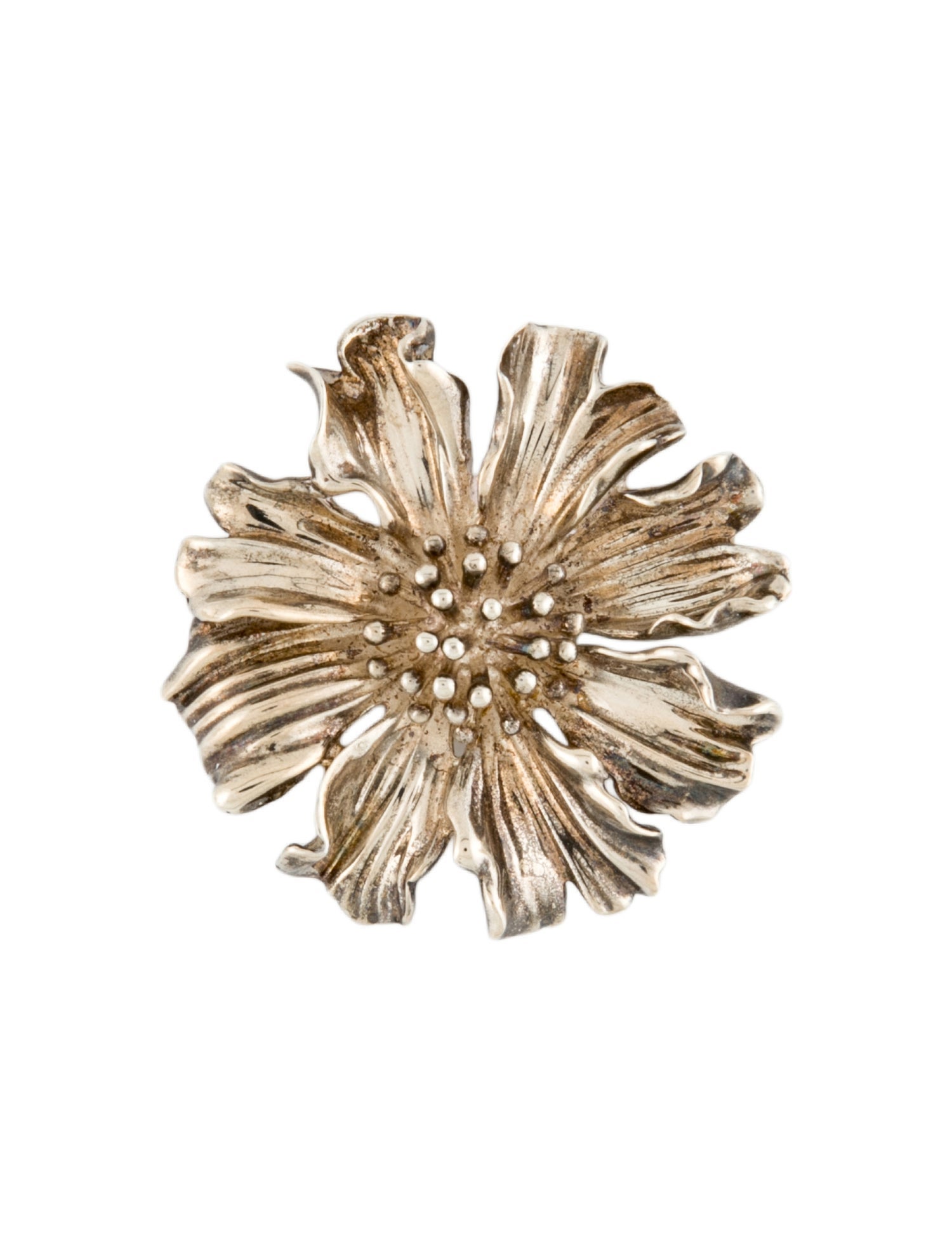 Tiffany & Co. Vintage Marigold Flower Brooch