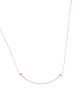 Tiffany & Co. T Smile Pendant Necklace