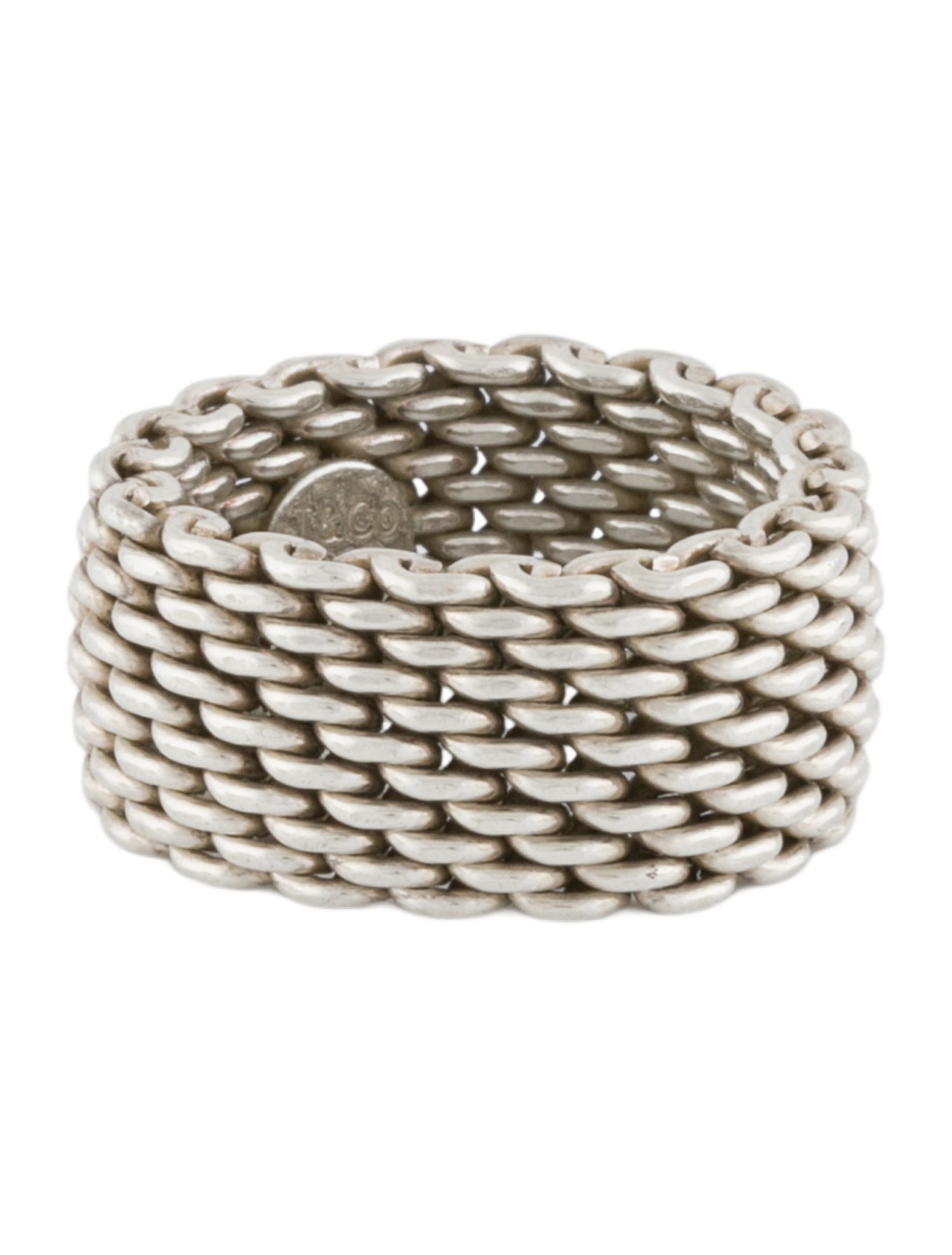 Tiffany & Co. Somerset Mesh Band Ring