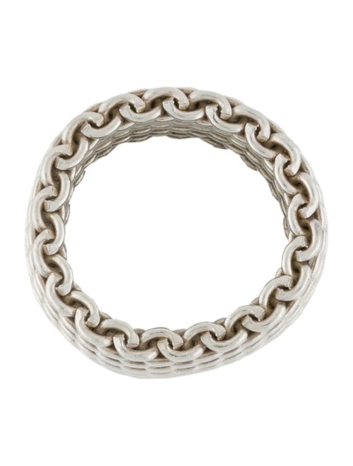 Tiffany & Co. Somerset Mesh Band Ring