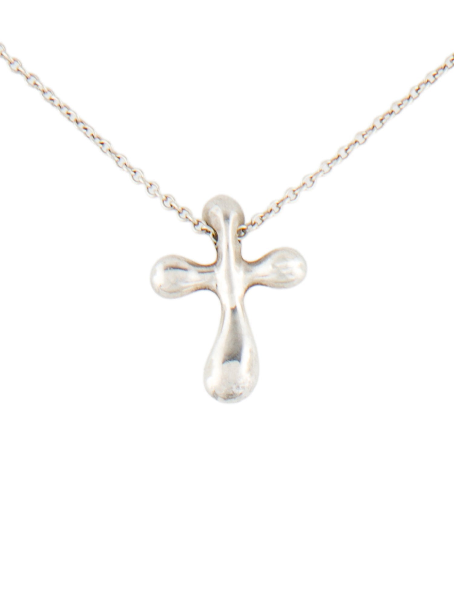 Tiffany & Co. Cross Pendant Necklace