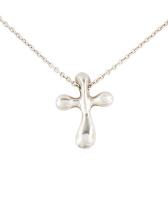 Tiffany & Co. Cross Pendant Necklace
