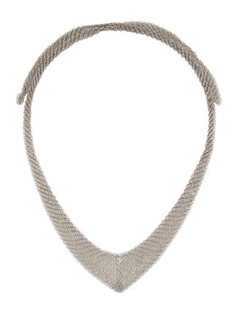 Tiffany & Co. Elsa Peretti Mesh Bib Necklace