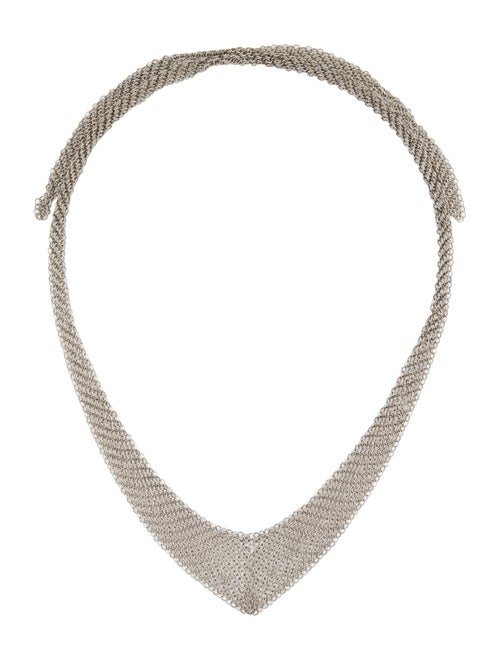 Tiffany & Co. Elsa Peretti Mesh Bib Necklace