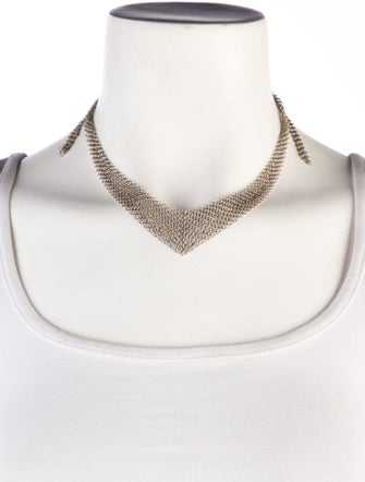 Tiffany & Co. Elsa Peretti Mesh Bib Necklace