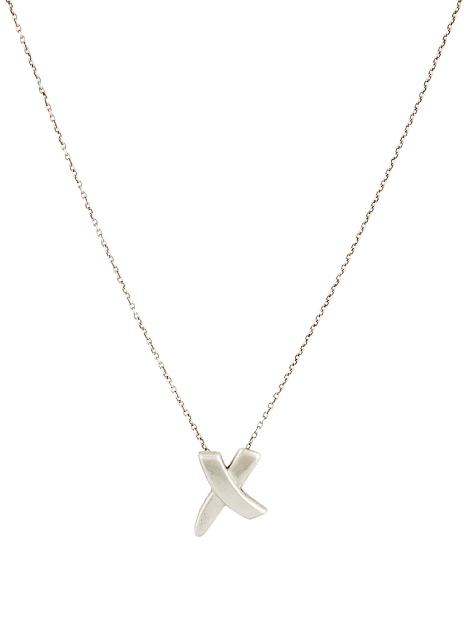 Tiffany & Co. Graffiti X Pendant Necklace