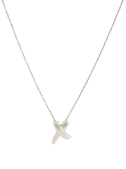 Tiffany & Co. Graffiti X Pendant Necklace