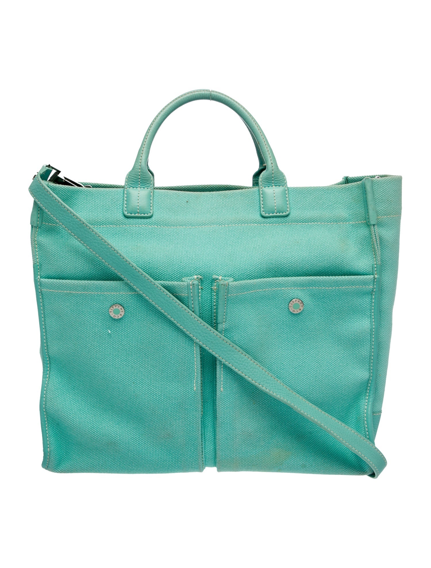 Tiffany & Co. Canvas Messenger Bag