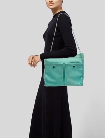 Tiffany & Co. Canvas Messenger Bag