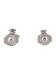 Tiffany & Co. Platinum Diamond Aria Stud Earrings