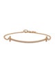 Tiffany & Co. 18K Diamond Smile Station Bracelet