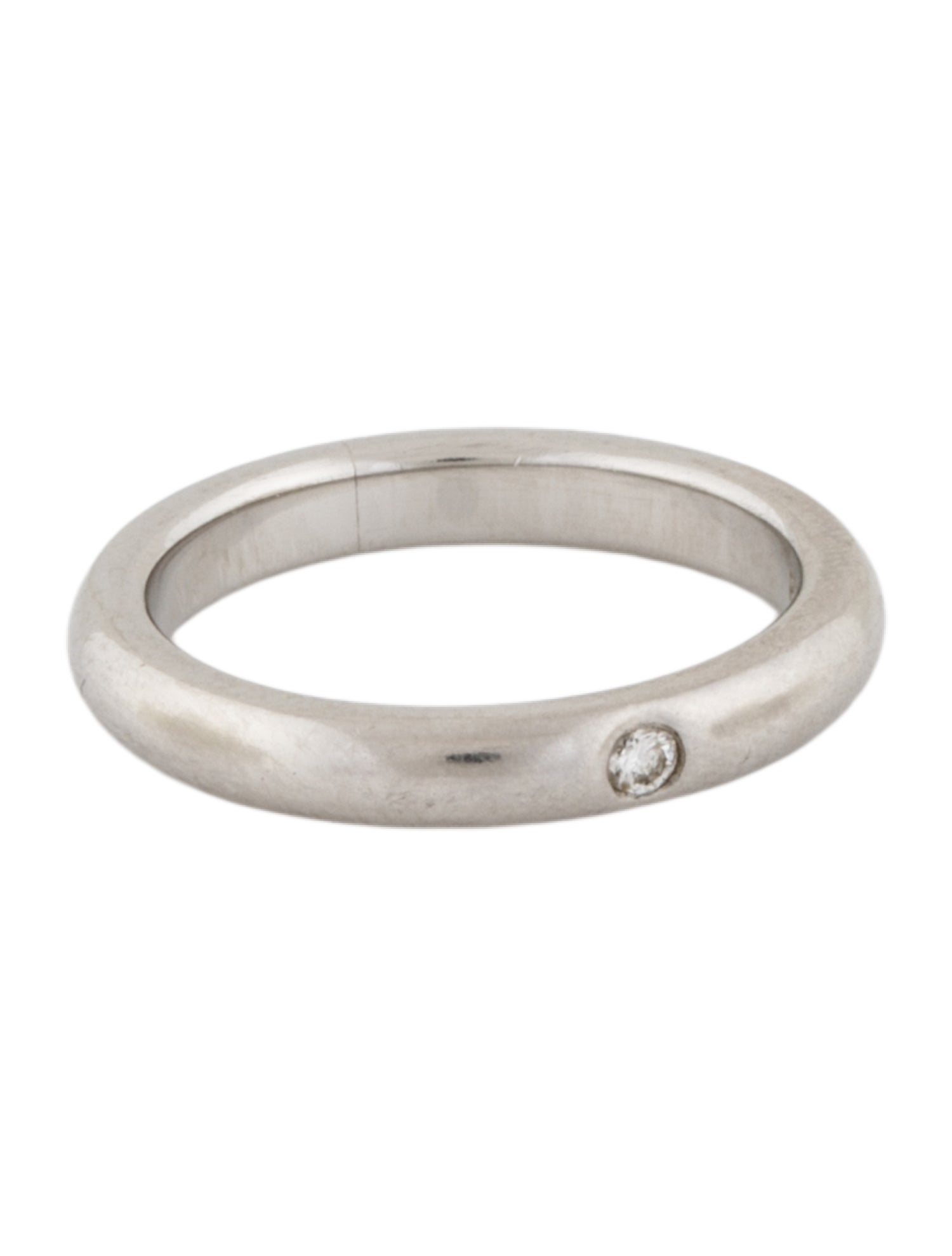 Tiffany & Co. Platinum Diamond Band Ring