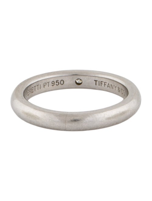 Tiffany & Co. Platinum Diamond Band Ring