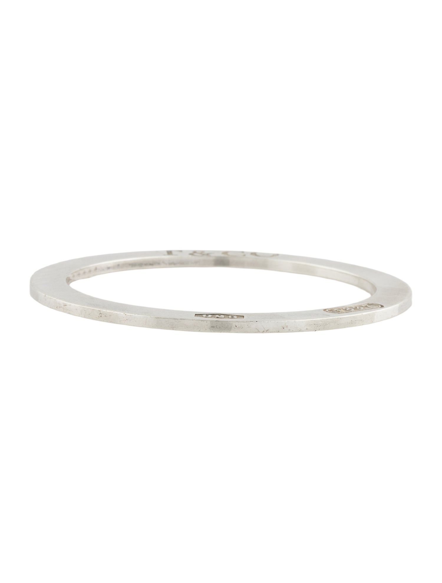 Tiffany & Co. 1837 Flat Bangle Bracelet