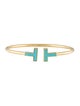 Tiffany & Co. 18K Turquoise Wire Bracelet