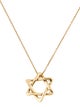 Tiffany & Co. 18K Star of David Pendant Necklace