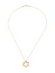 Tiffany & Co. 18K Star of David Pendant Necklace