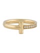 Tiffany & Co. 18K Diamond T1 Ring