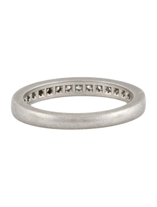 Tiffany & Co. Platinum Diamond Half-Circle Wedding Band