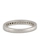Tiffany & Co. Platinum Diamond Half-Circle Wedding Band