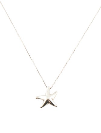 Tiffany & Co. Starfish Pendant Necklace