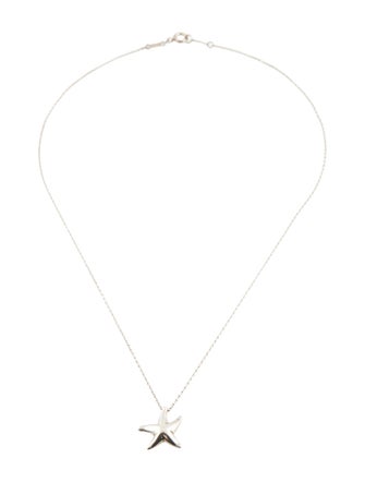 Tiffany & Co. Starfish Pendant Necklace