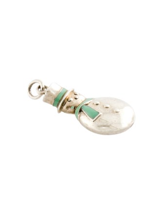 Tiffany & Co. Enamel Snowman Charm
