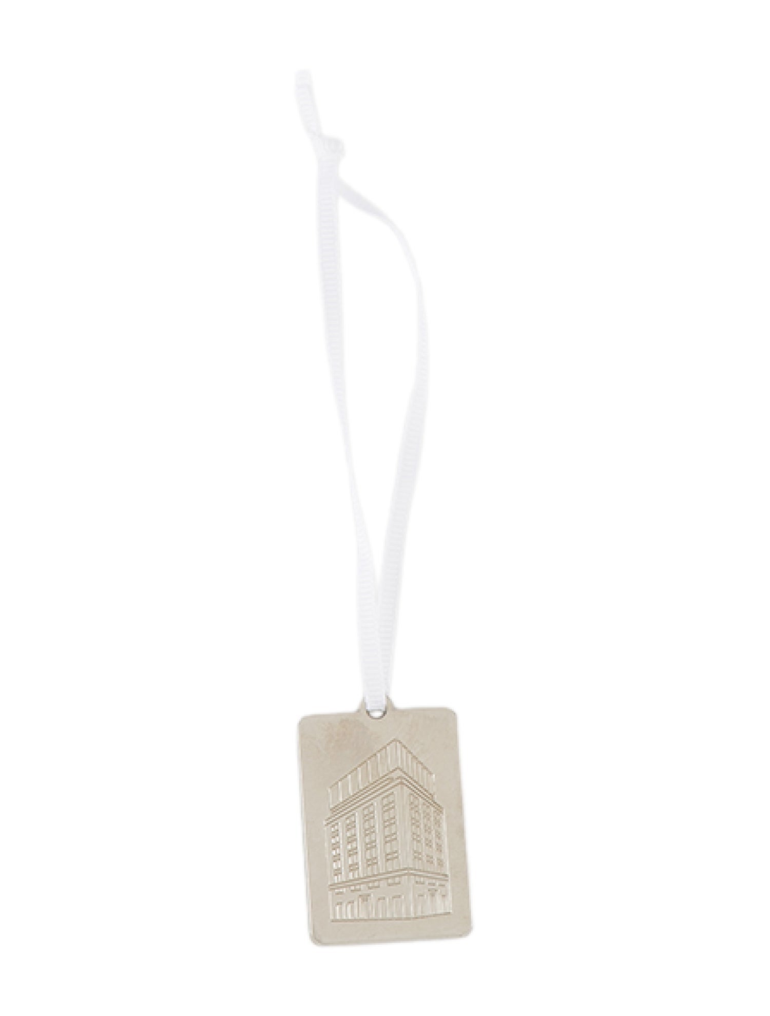 Tiffany & Co. Landmark Store NYC Tag Ornament