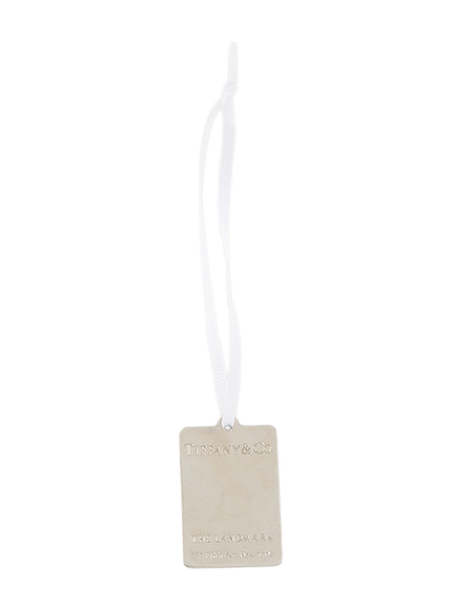 Tiffany & Co. Landmark Store NYC Tag Ornament