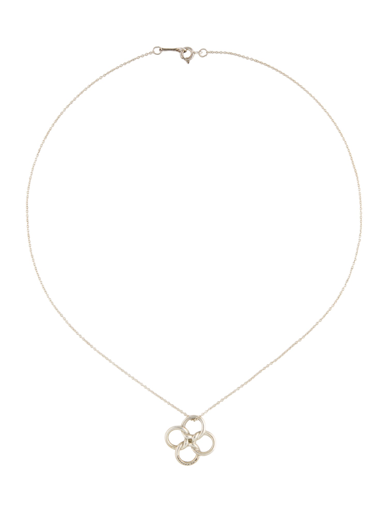 Tiffany & Co. Quadrifoglio Pendant Necklace