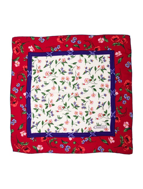 Tiffany & Co. Silk Printed Scarf