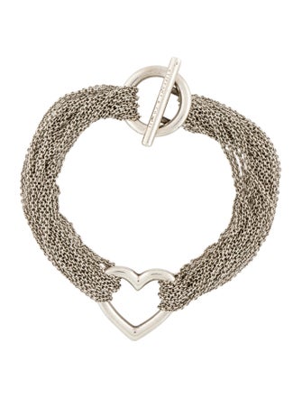 Tiffany & Co. Heart Multistrand Toggle Bracelet