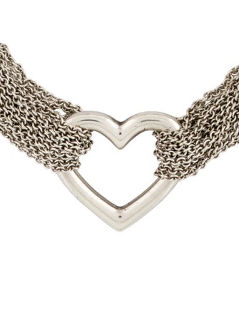 Tiffany & Co. Heart Multistrand Toggle Bracelet