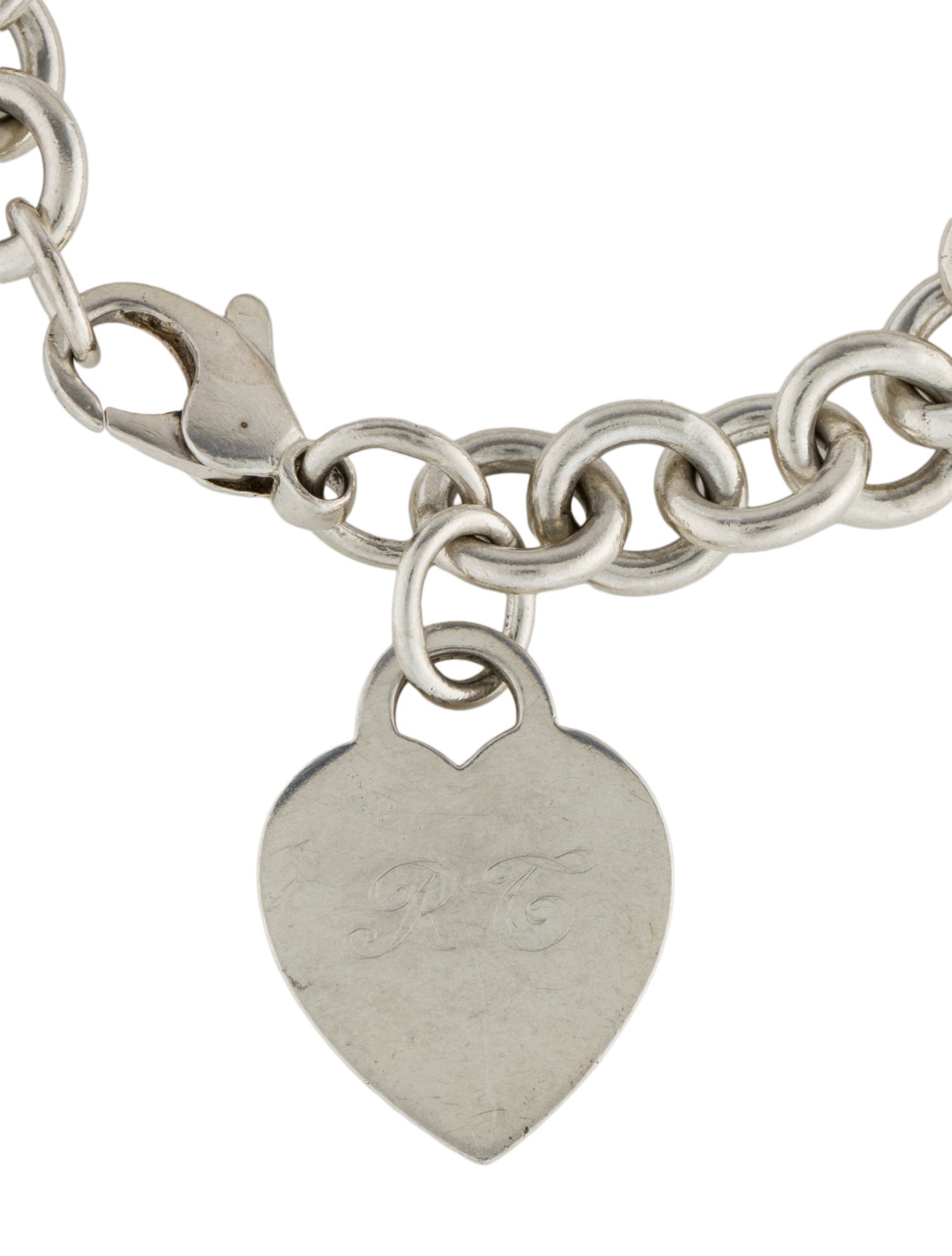Tiffany & Co. Heart Tag Charm Bracelet