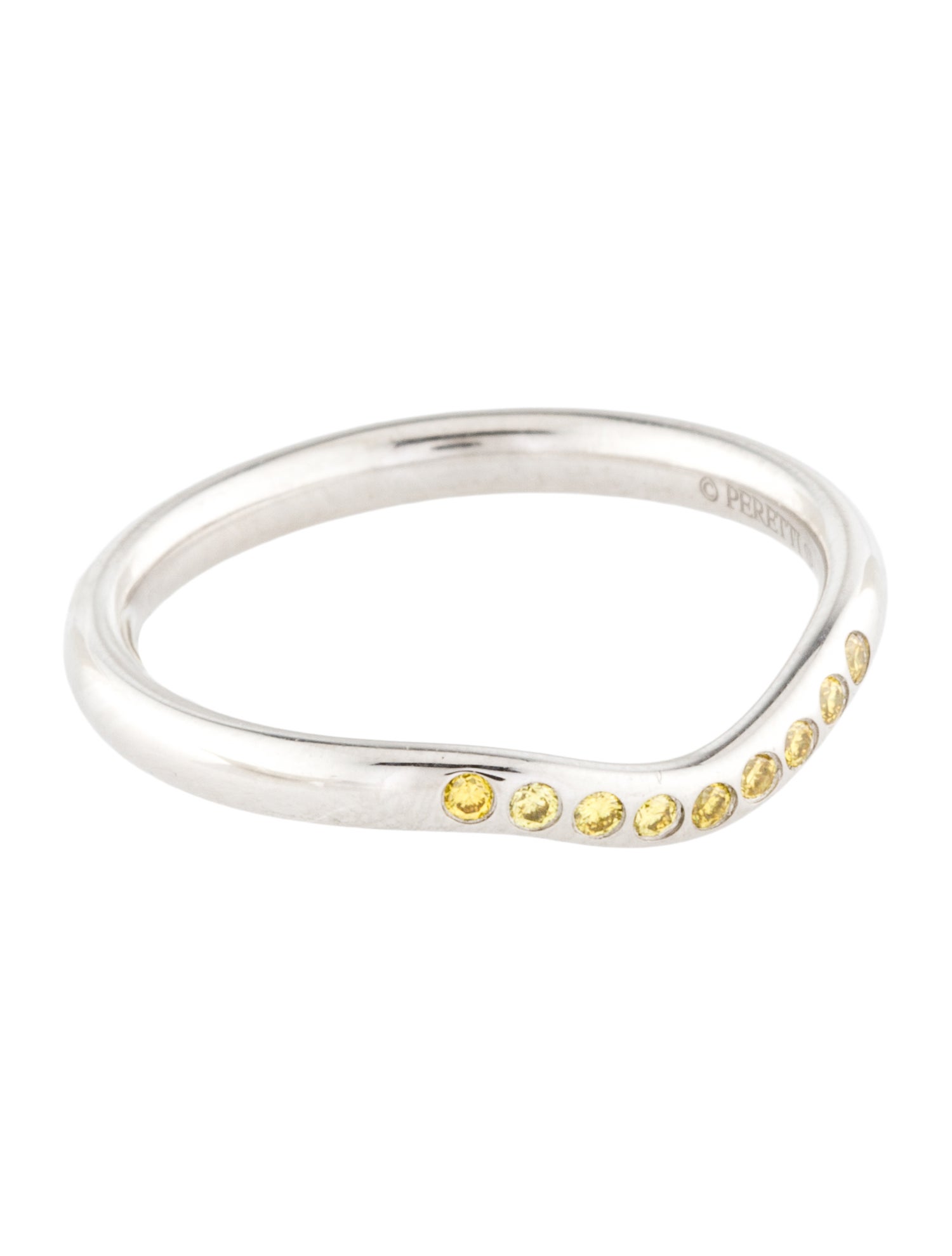 Tiffany & Co. Platinum Diamond Wedding Band