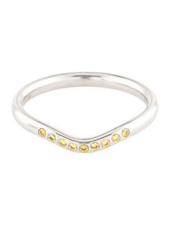 Tiffany & Co. Platinum Diamond Wedding Band